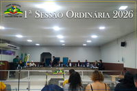 Câmara realiza 1ª Sessão Ordinária de 2026