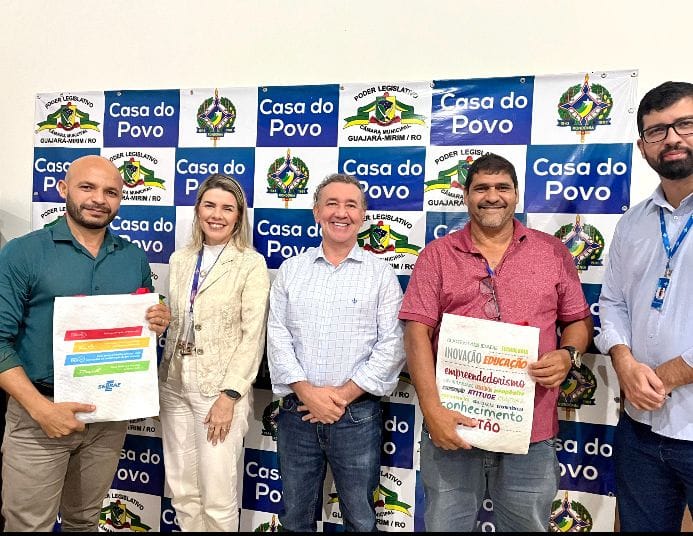 Presidente da  Câmara se Reúne com SEBRAE