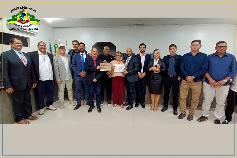 Primeira Vereadora Eleita recebe Moção de aplausos