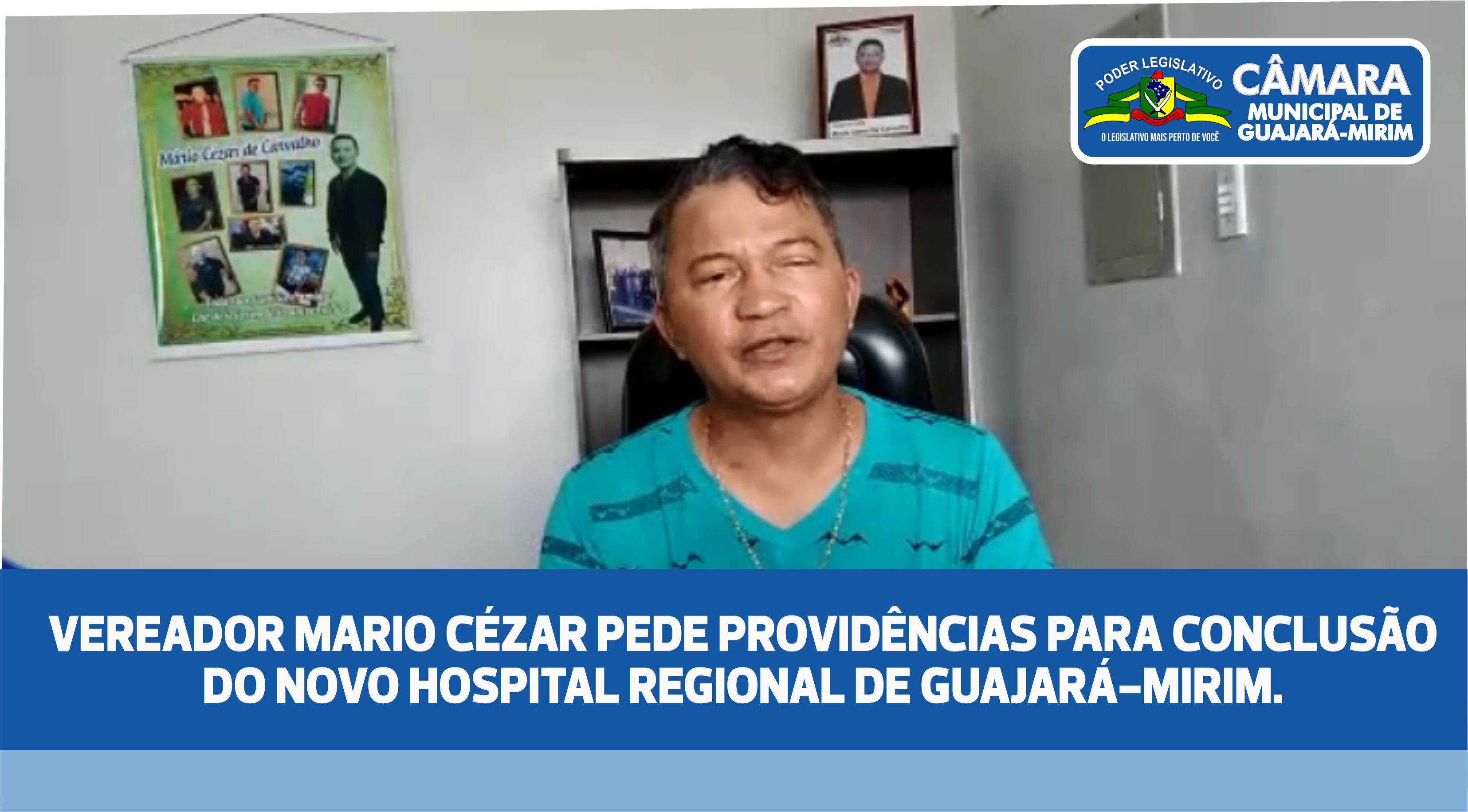 VEREADOR MARIO CÉZAR PEDE PROVIDÊNCIAS PARA CONCLUSÃO DO NOVO HOSPITAL REGIONAL DE GUAJARÁ-MIRIM